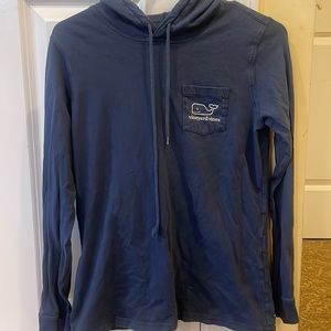 Vineyard Vines Women’s Long Sleeve Tee With Hood Size XXS